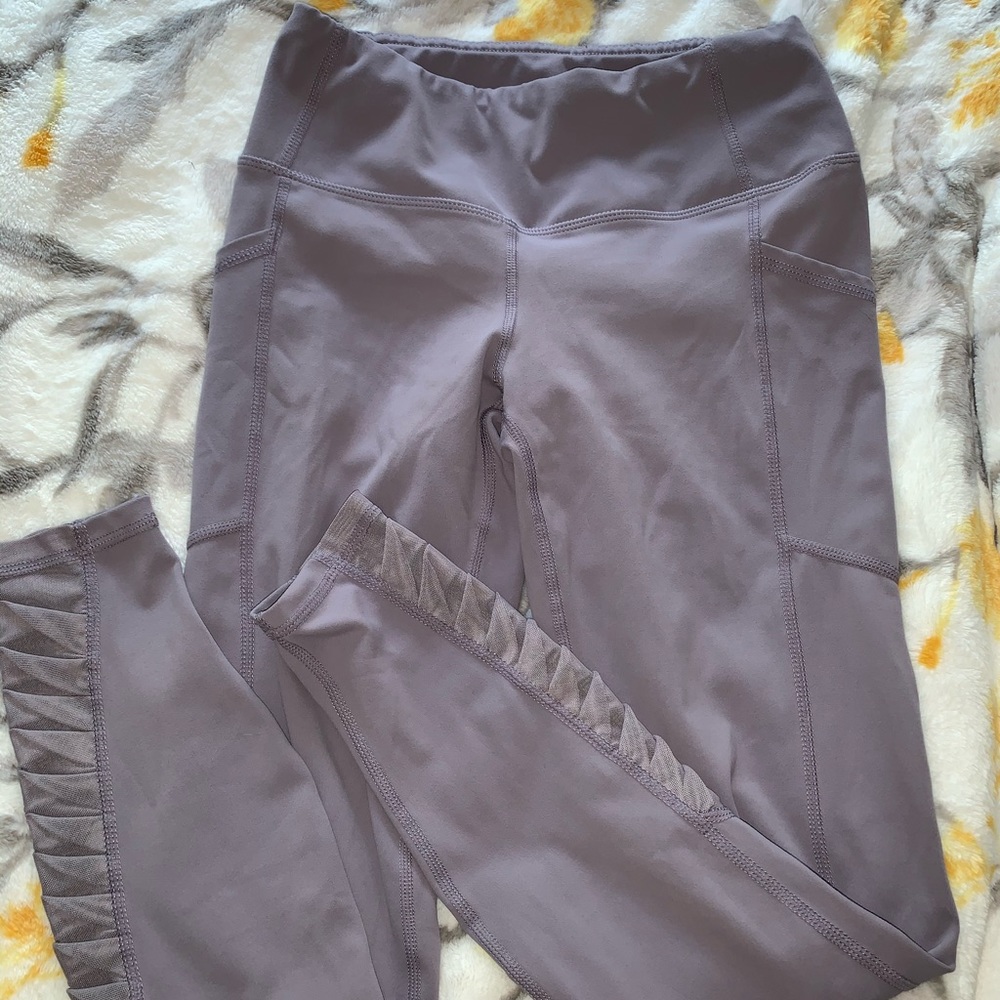 Lavender Yoga Pants by Yogalicious